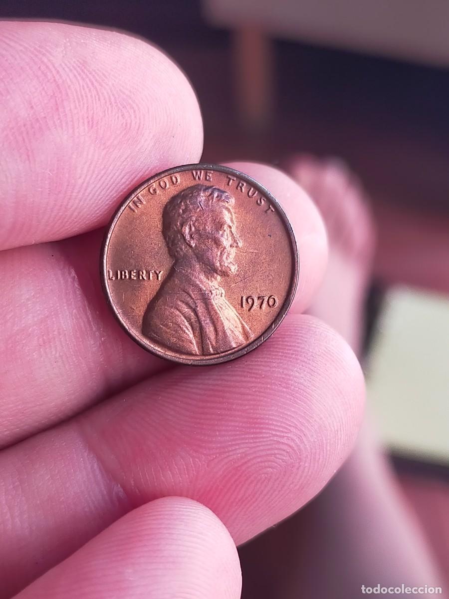 Monedas antiguas de Am&eacute;rica: MONEDA DE 1 UN CENTAVO CENT 1970 USA ESTADOS UNIDOS AMERICA MUY BUENA CONSERVACION