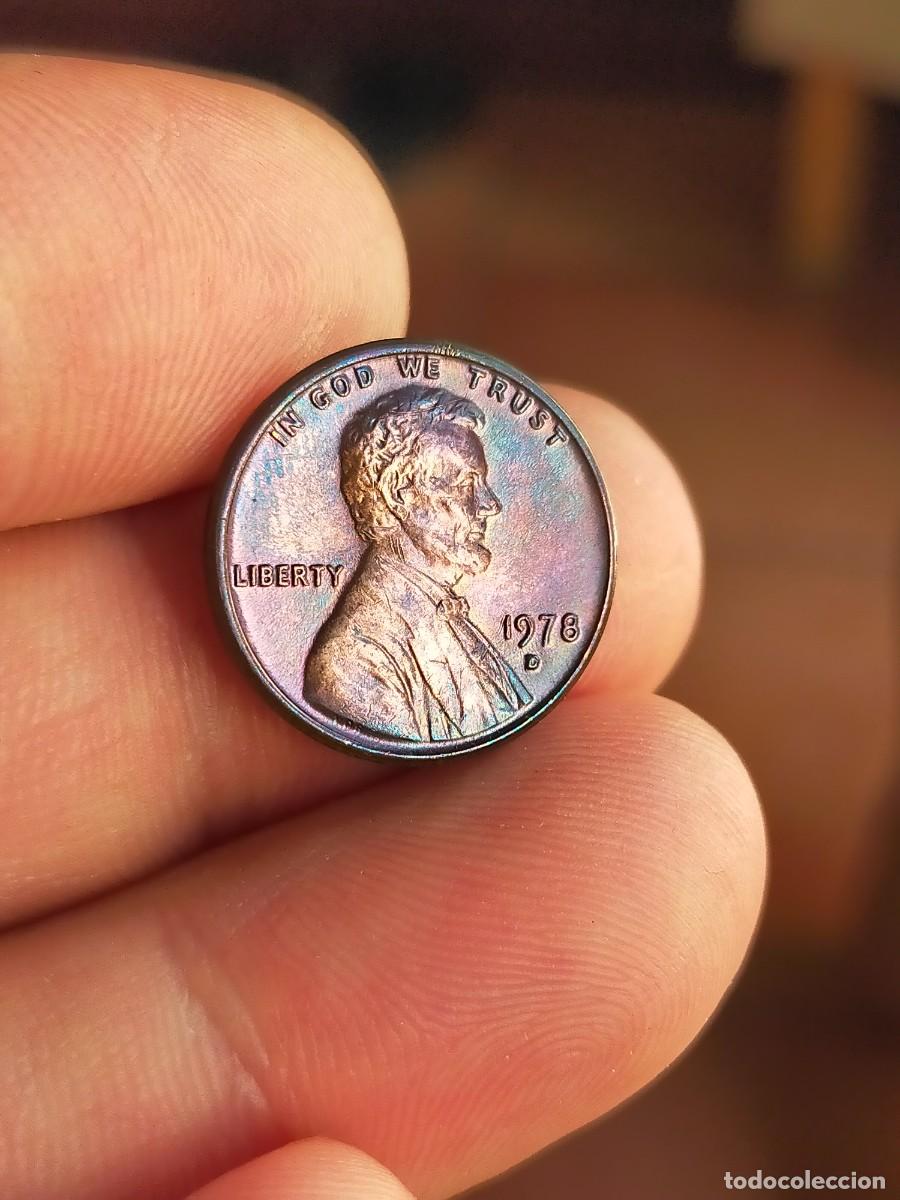 Monedas antiguas de Am&eacute;rica: MONEDA DE 1 UN CENTAVO CENT 1978 D DENVER USA ESTADOS UNIDOS AMERICA MUY BUENA CONSERVACION