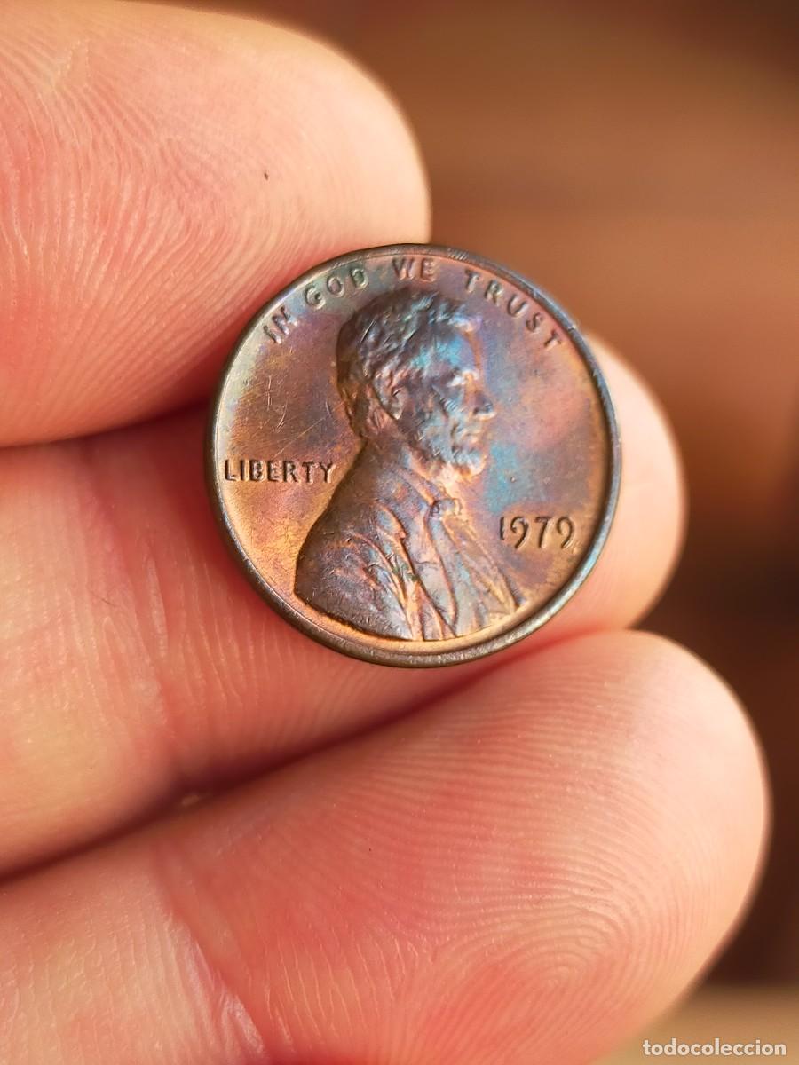 Monedas antiguas de Am&eacute;rica: MONEDA DE 1 UN CENTAVO CENT 1979 USA ESTADOS UNIDOS AMERICA MUY BUENA CONSERVACION