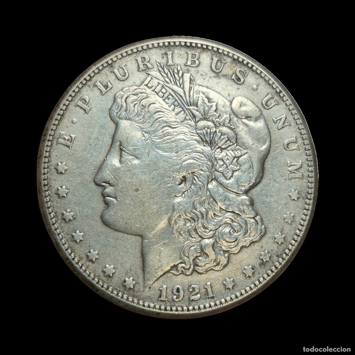 Monedas antiguas de Am&eacute;rica: NT/ EEUU 1 D&Oacute;LAR 1921 S (M1431)