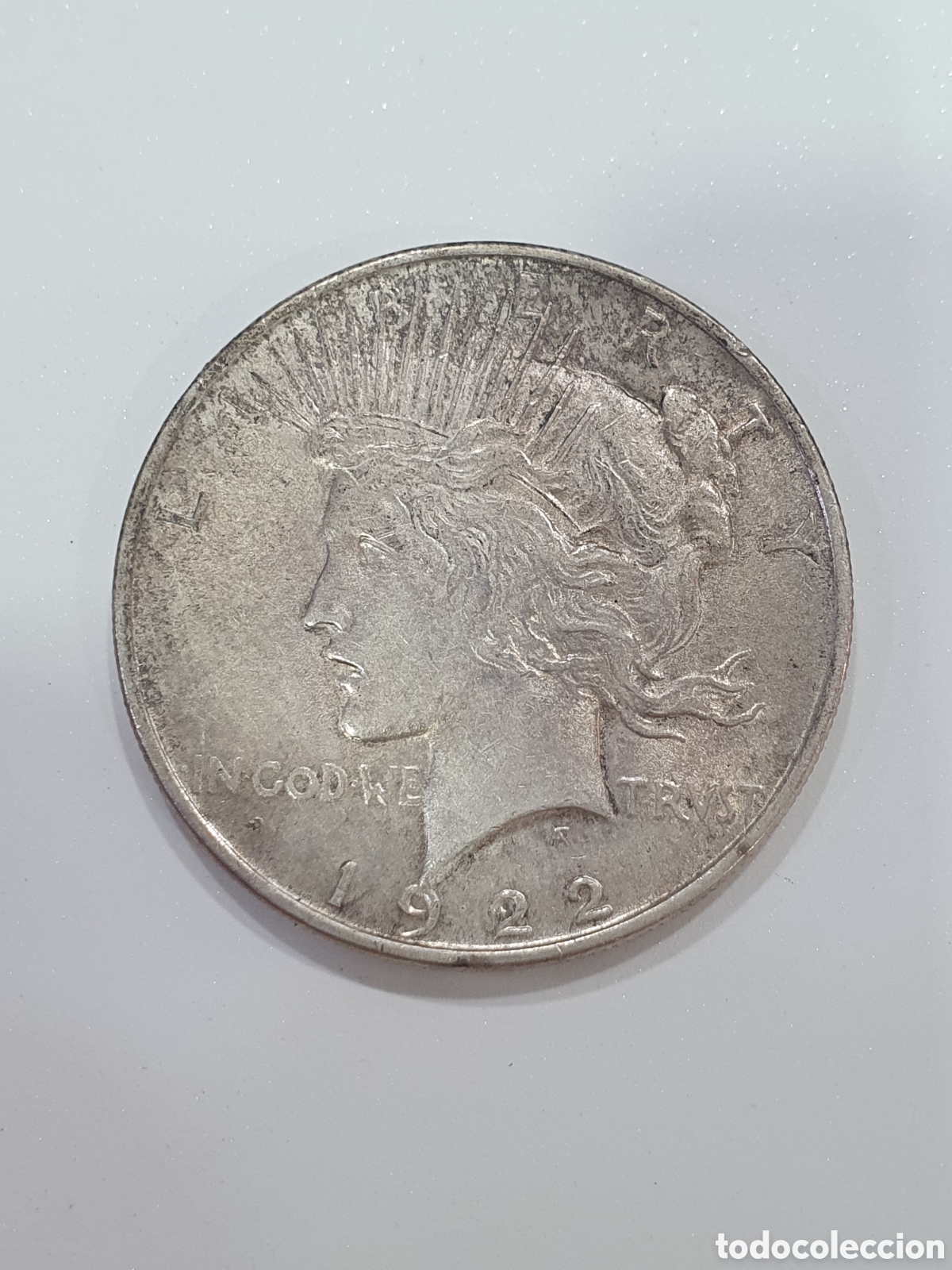 Monedas antiguas de Am&eacute;rica: SALIDA 0.01&euro;. 1 D&oacute;lar Peace 1922. Plata. (L127)