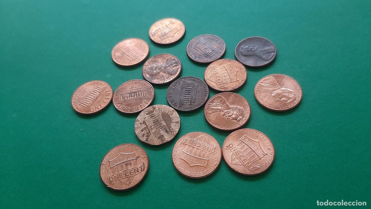 Monedas antiguas de Am&eacute;rica: (E.UNIDOS) LOTE DE MONEDAS