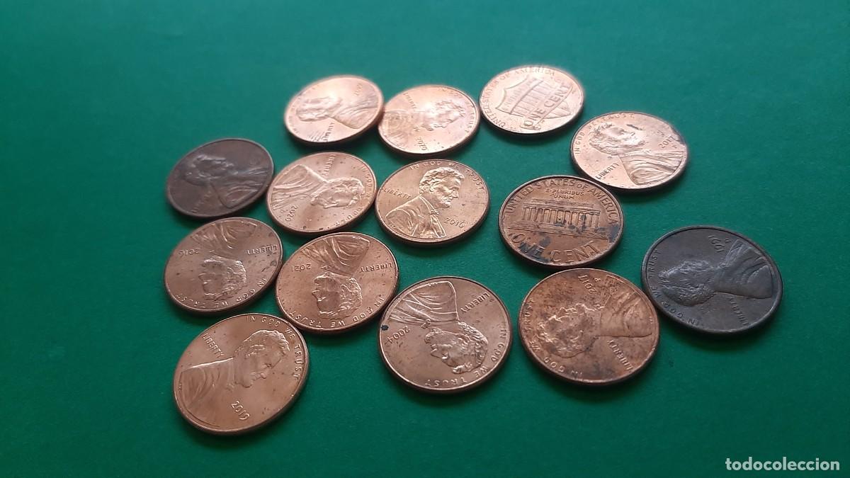 Monedas antiguas de Am&eacute;rica: (E.UNIDOS) LOTE DE MONEDAS