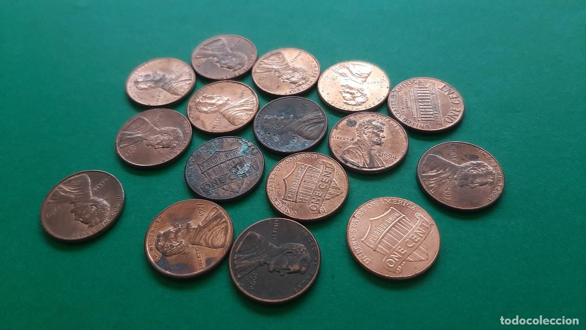 Monedas antiguas de Am&eacute;rica: (E.UNIDOS) LOTE DE MONEDAS