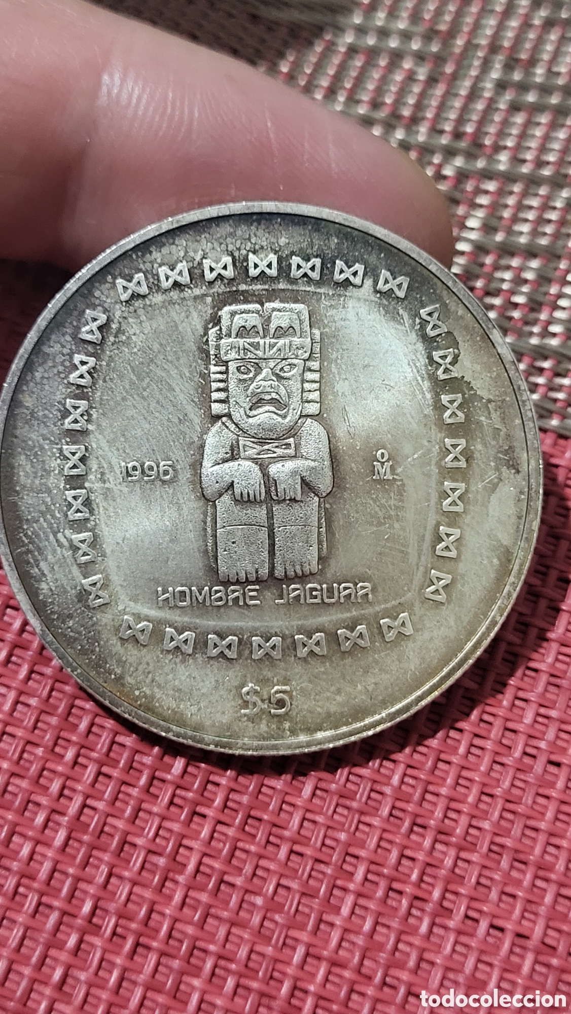 Monedas antiguas de Am&eacute;rica: Moneda plata 999 Mexico