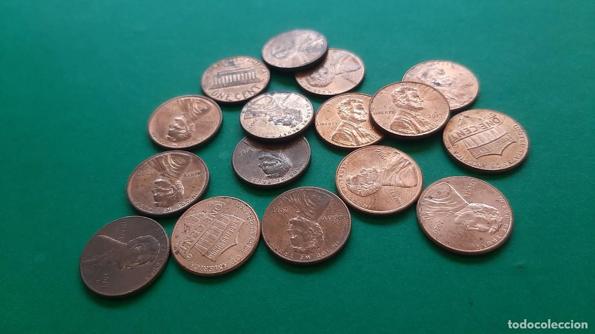 Monedas antiguas de Am&eacute;rica: (E.UNIDOS) LOTE DE MONEDAS