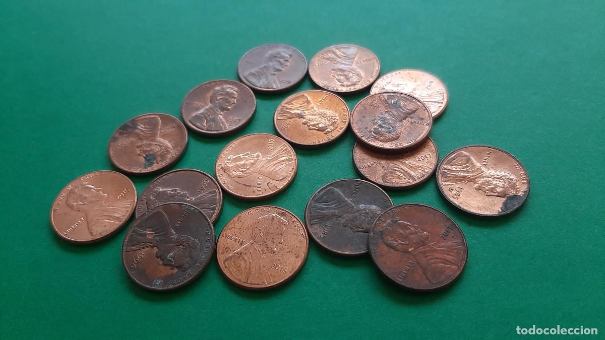 Monedas antiguas de Am&eacute;rica: (E.UNIDOS) LOTE DE MONEDAS