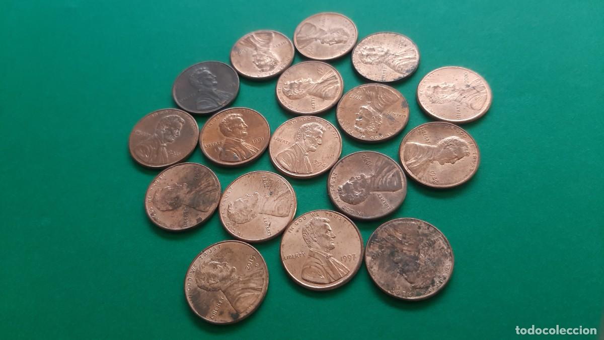Monedas antiguas de Am&eacute;rica: (E.UNIDOS) LOTE DE MONEDAS