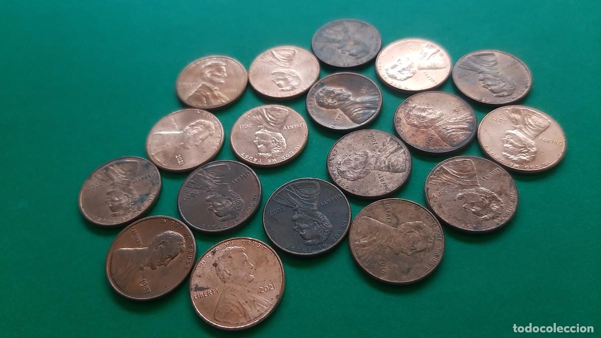 Monedas antiguas de Am&eacute;rica: (E.UNIDOS) LOTE DE MONEDAS