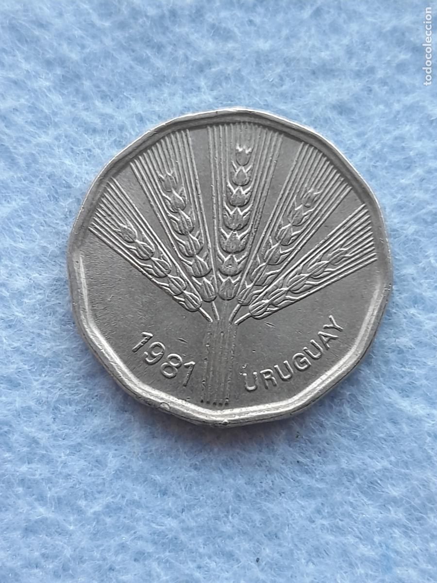 Monedas antiguas de Am&eacute;rica: Uruguay. 2 Pesos A&ntilde;o 1981. - Foto 1