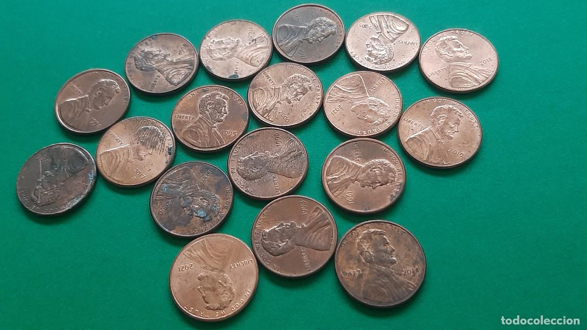 Monnaies anciennes d'Am&eacute;rique: (E.UNIDOS) LOTE DE MONEDAS