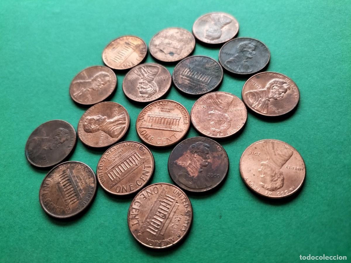 Moedas antigas da Am&eacute;rica: (E.UNIDOS) LOTE DE MONEDAS
