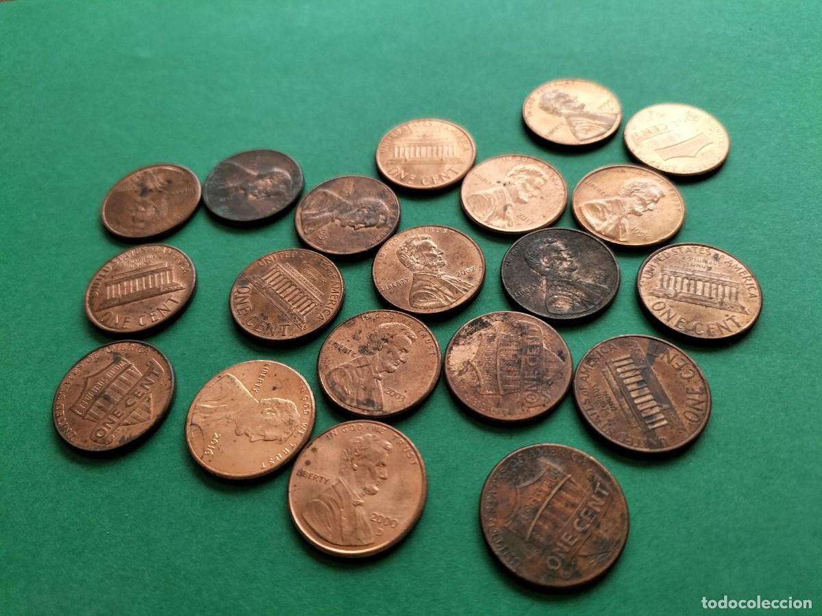 Moedas antigas da Am&eacute;rica: (E.UNIDOS) LOTE DE MONEDAS