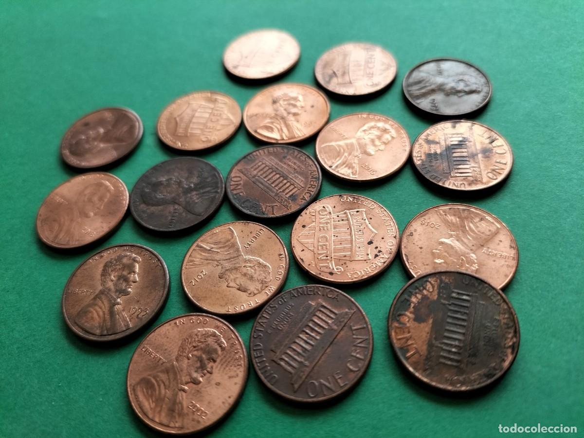 Moedas antigas da Am&eacute;rica: (E.UNIDOS) LOTE DE MONEDAS
