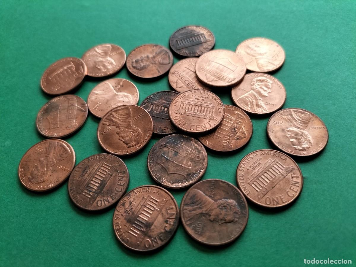 Moedas antigas da Am&eacute;rica: (E.UNIDOS) LOTE DE MONEDAS