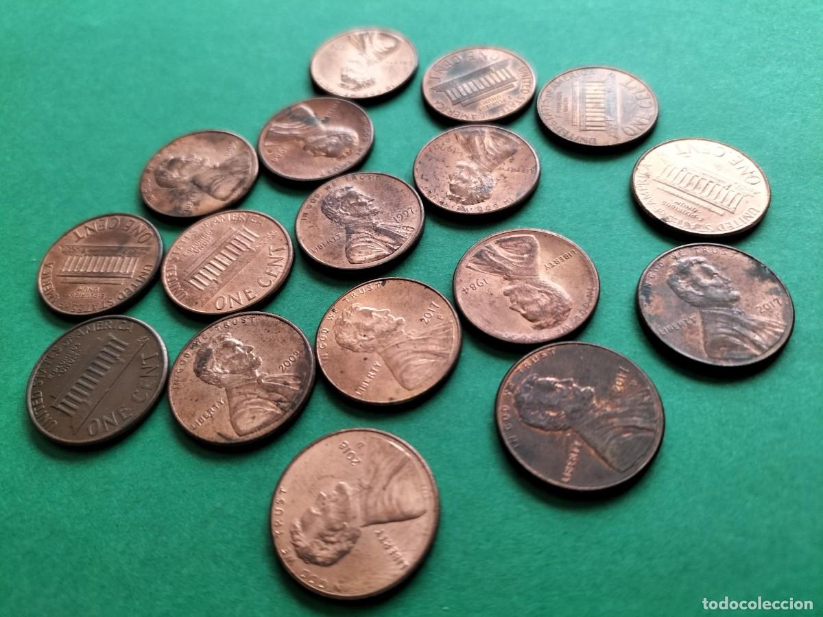 Alte M&uuml;nzen aus Amerika: (E.UNIDOS) LOTE DE MONEDAS