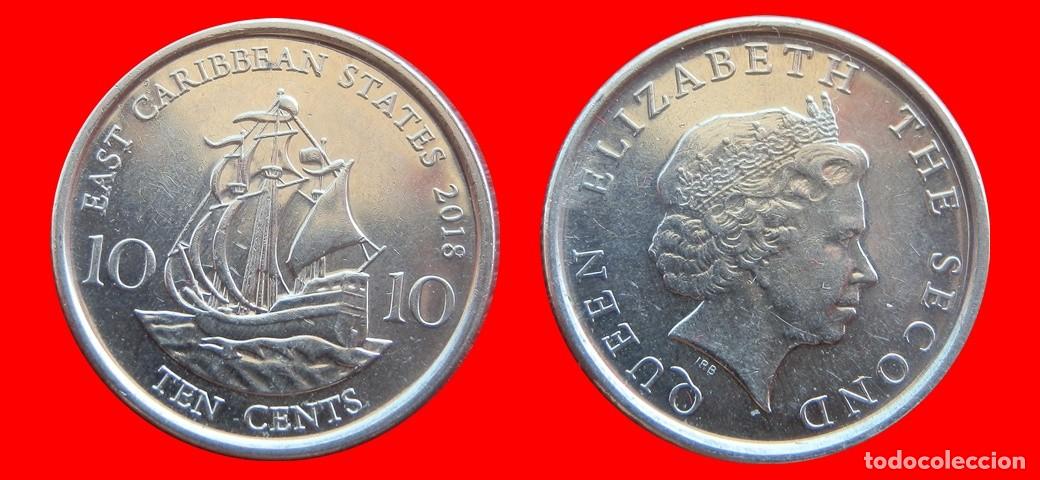 Monedas antiguas de Am&eacute;rica: 10 CENTAVOS 2018 ESTADOS DEL CARIBE ORIENTAL-152199
