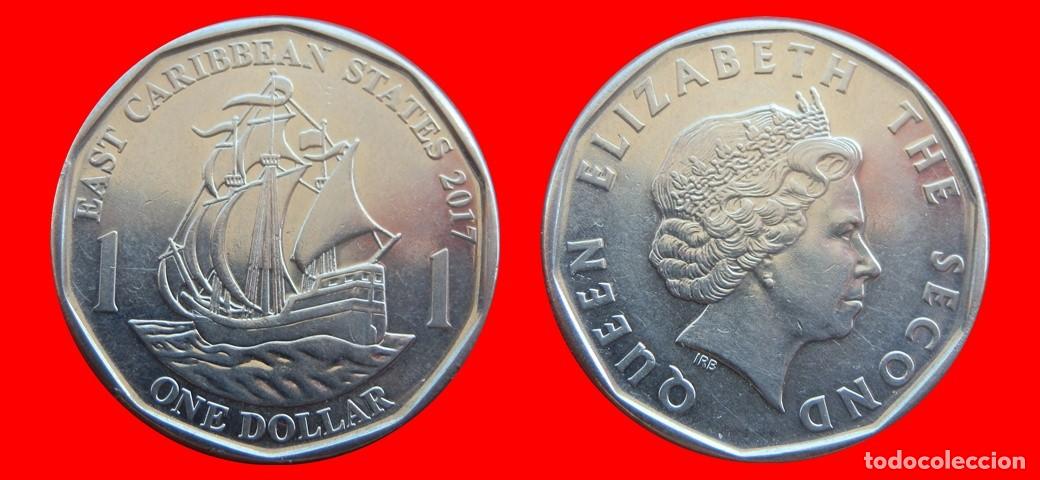 Monedas antiguas de Am&eacute;rica: 1 DOLAR 2017 ESTADOS DEL CARIBE ORIENTAL-152202