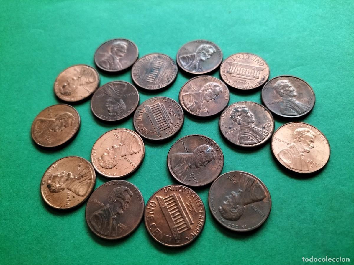 Monedas antiguas de Am&eacute;rica: (E.UNIDOS) LOTE DE MONEDAS