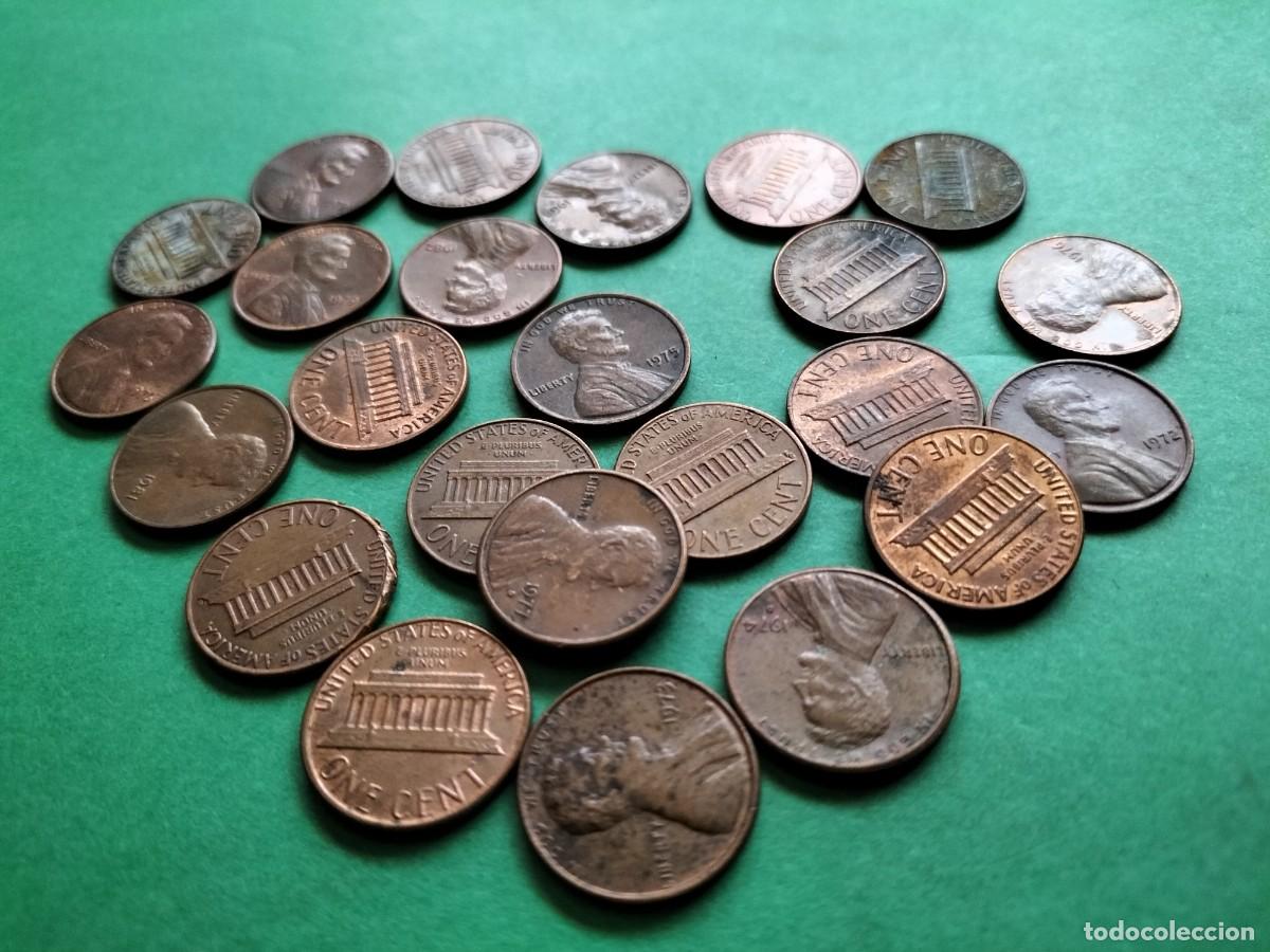 Monedas antiguas de Am&eacute;rica: (E.UNIDOS)(COBRE) LOTE DE MONEDAS ANTERIORES A 1983
