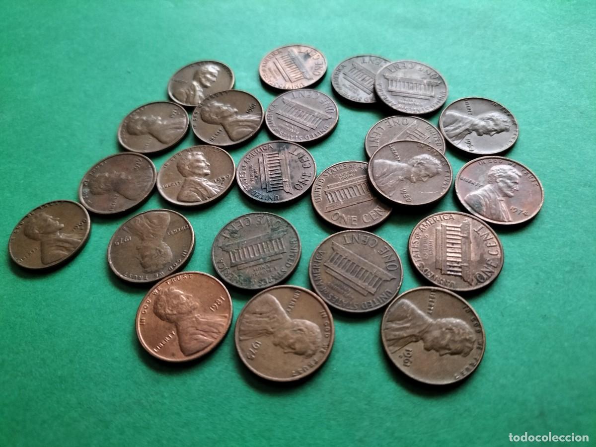 Monedas antiguas de Am&eacute;rica: (E.UNIDOS)(COBRE) LOTE DE MONEDAS ANTERIORES A 1983