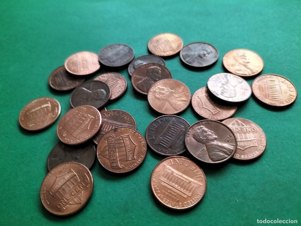 Monedas antiguas de Am&eacute;rica: (E.UNIDOS) LOTE DE MONEDAS