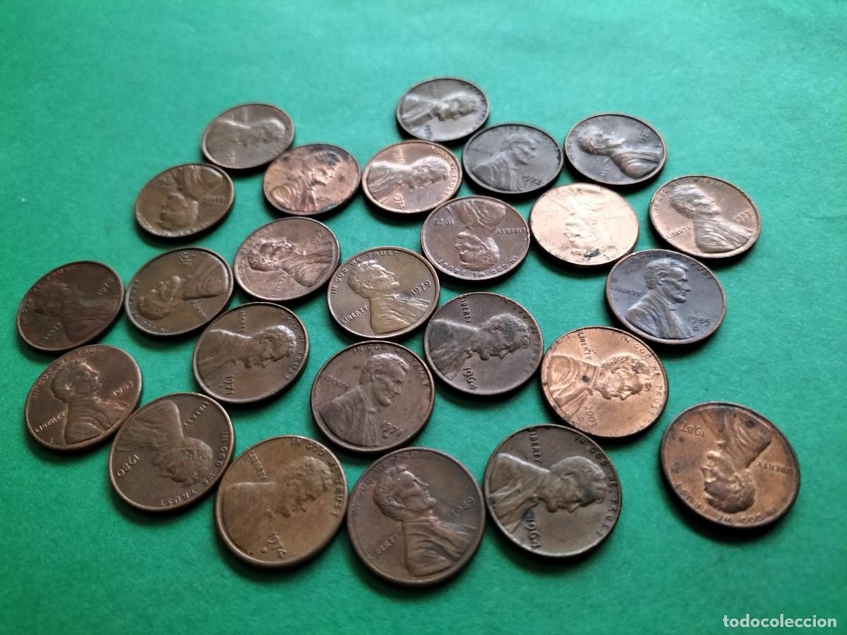 Monedas antiguas de Am&eacute;rica: (E.UNIDOS) LOTE DE MONEDAS