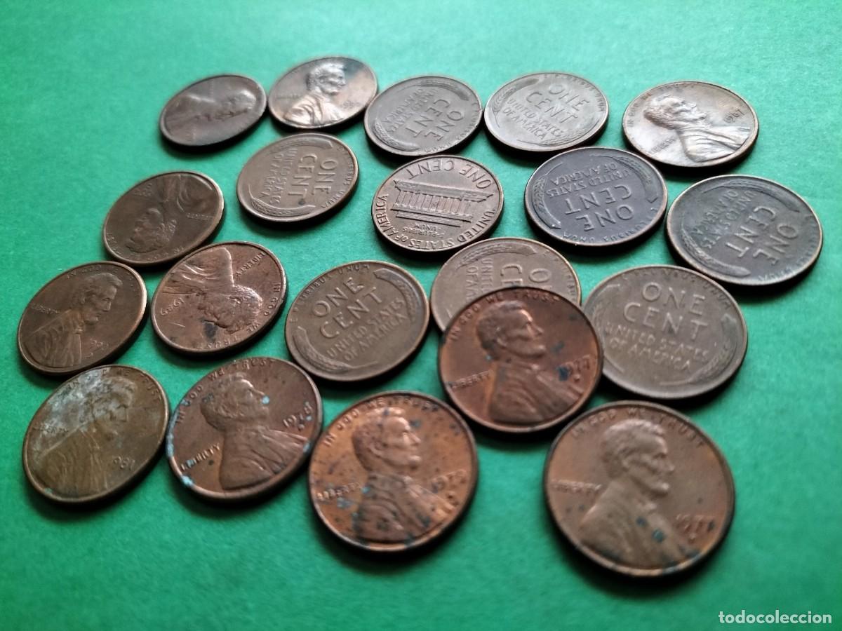 Monedas antiguas de Am&eacute;rica: (E.UNIDOS) LOTE DE MONEDAS