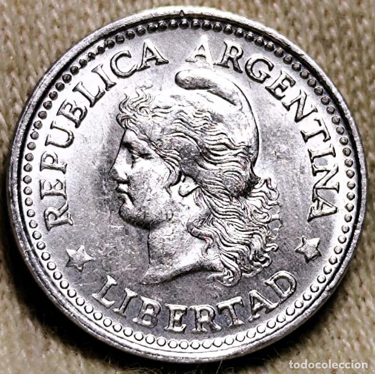 Monedas antiguas de Am&eacute;rica: Argentina &ndash; 1 Centavo 1972 &ndash; Aluminio &ndash; Sin Circular (SC-) &ndash; Lote 2421