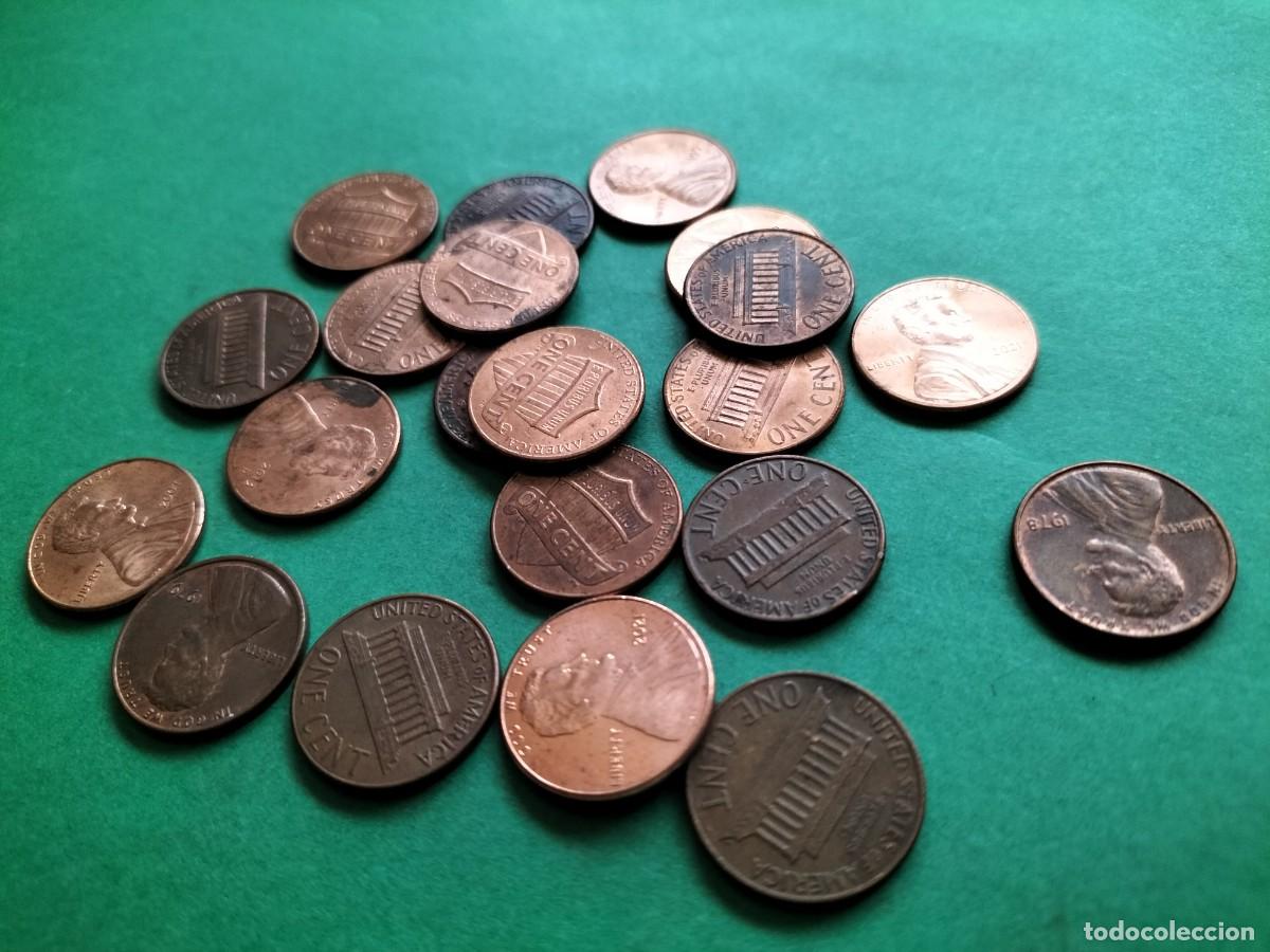 Moedas antigas da Am&eacute;rica: (E.UNIDOS) LOTE DE MONEDAS