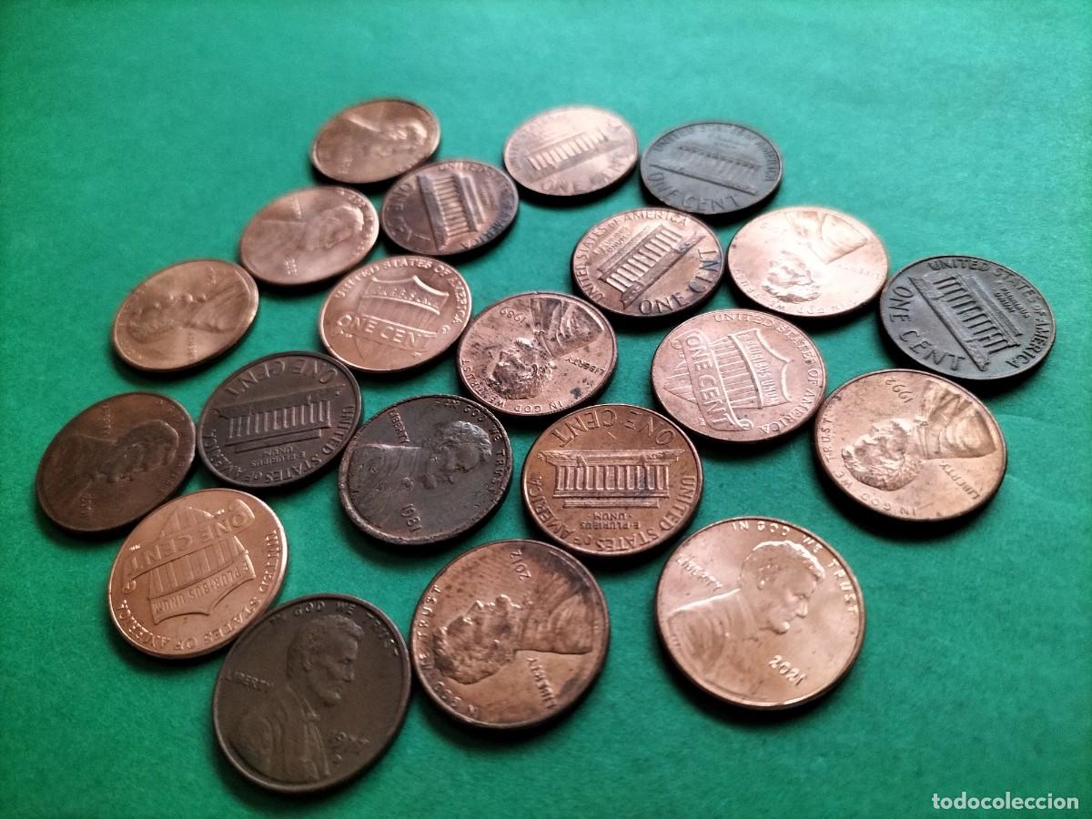 Monedas antiguas de Am&eacute;rica: (E.UNIDOS) LOTE DE MONEDAS