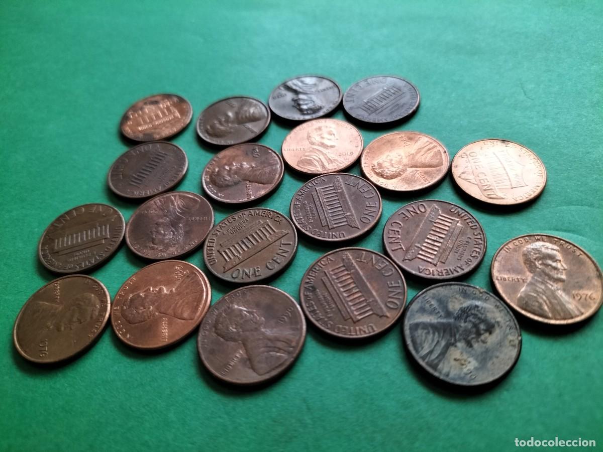 Monnaies anciennes d'Am&eacute;rique: (E.UNIDOS) LOTE DE MONEDAS