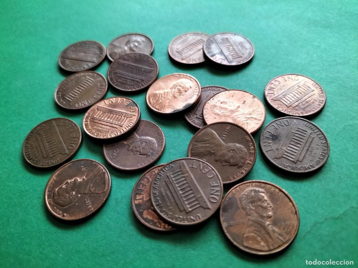 Monnaies anciennes d'Am&eacute;rique: (E.UNIDOS) LOTE DE MONEDAS