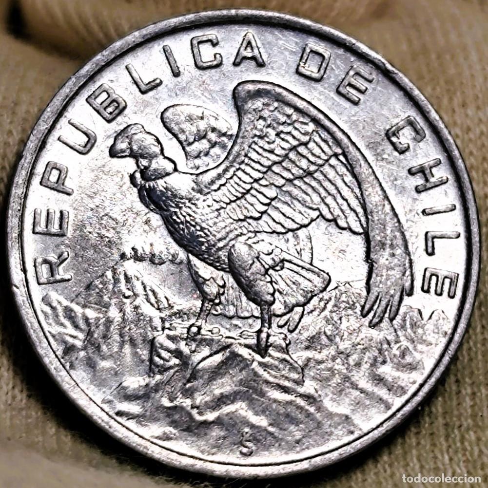 Moedas antigas da Am&eacute;rica: Chile &ndash; 10 Escudos 1974 &ndash; Sin Circular (SC) Lote 2384