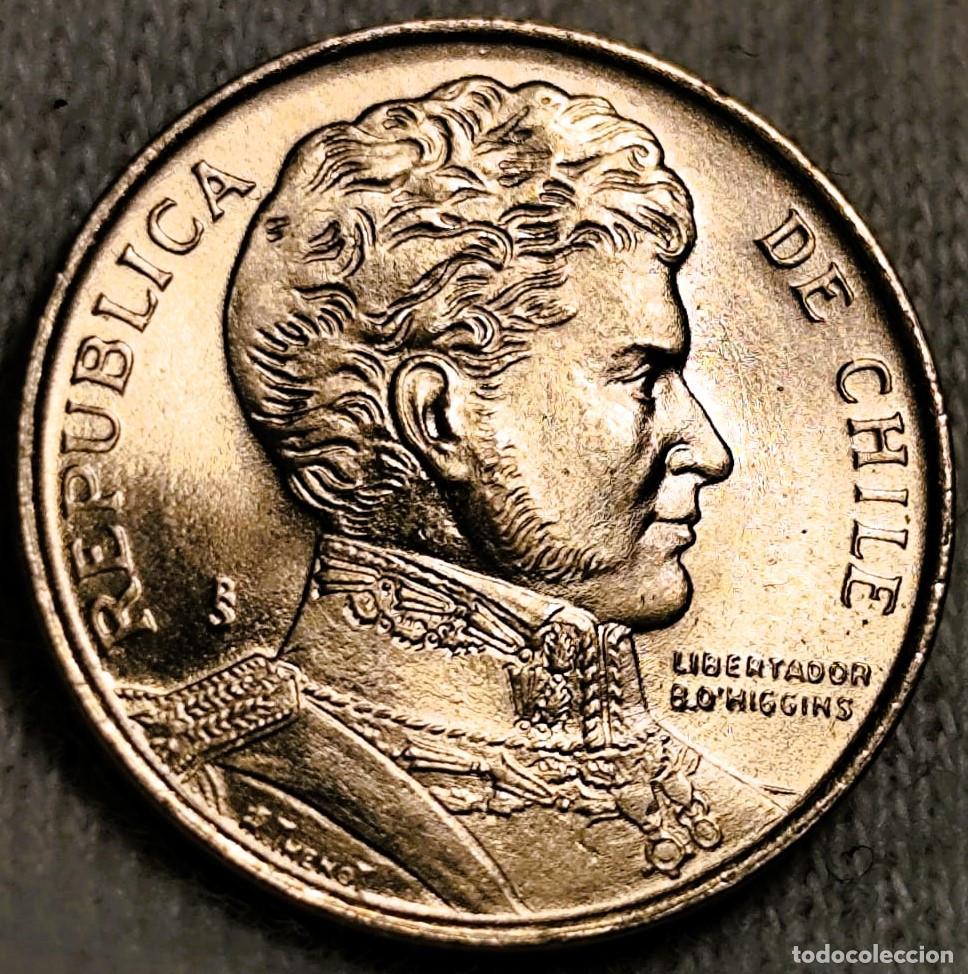 Alte M&uuml;nzen aus Amerika: Chile &ndash; 1 Peso 1989 &ndash; Sin Circular (SC) Lote 2385