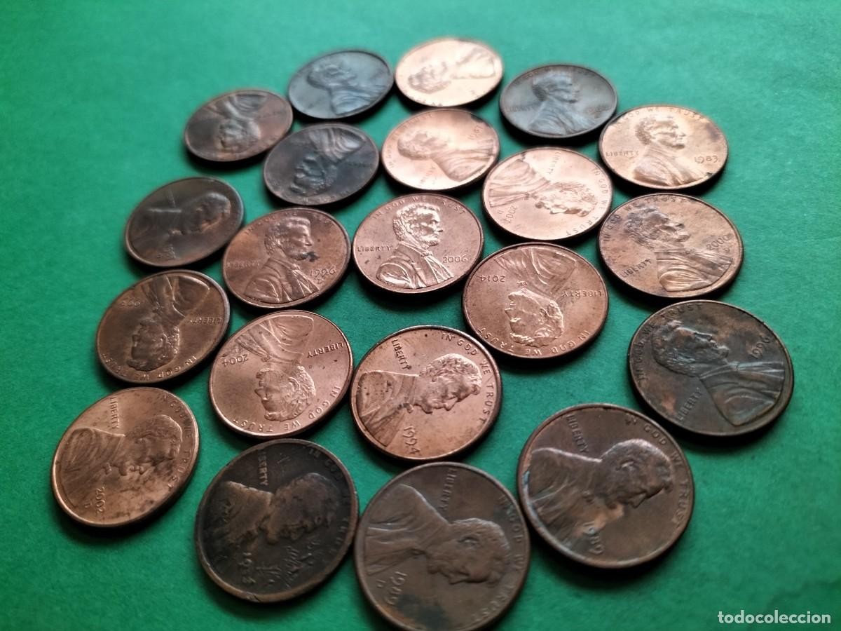 Monnaies anciennes d'Am&eacute;rique: (E.UNIDOS) LOTE DE MONEDAS
