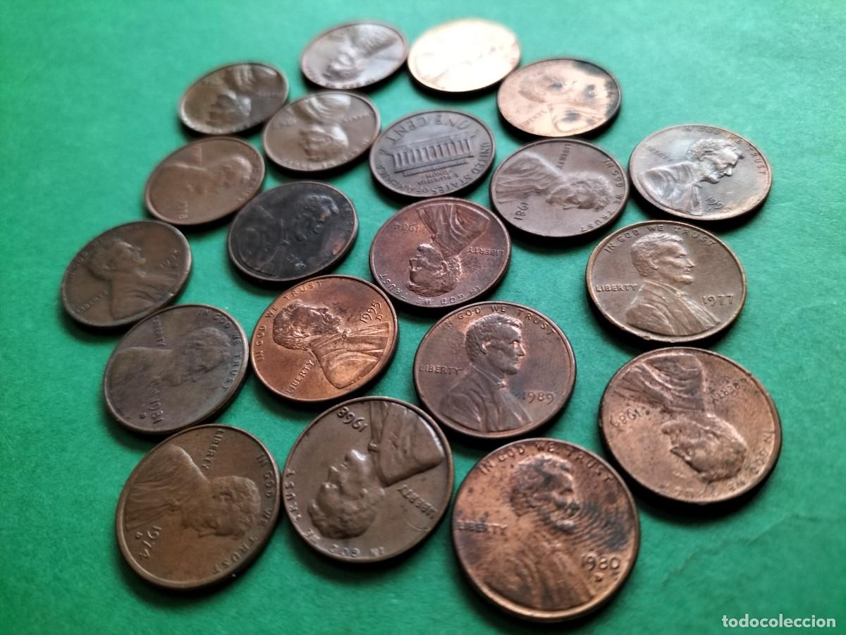 Monnaies anciennes d'Am&eacute;rique: (E.UNIDOS) LOTE DE MONEDAS