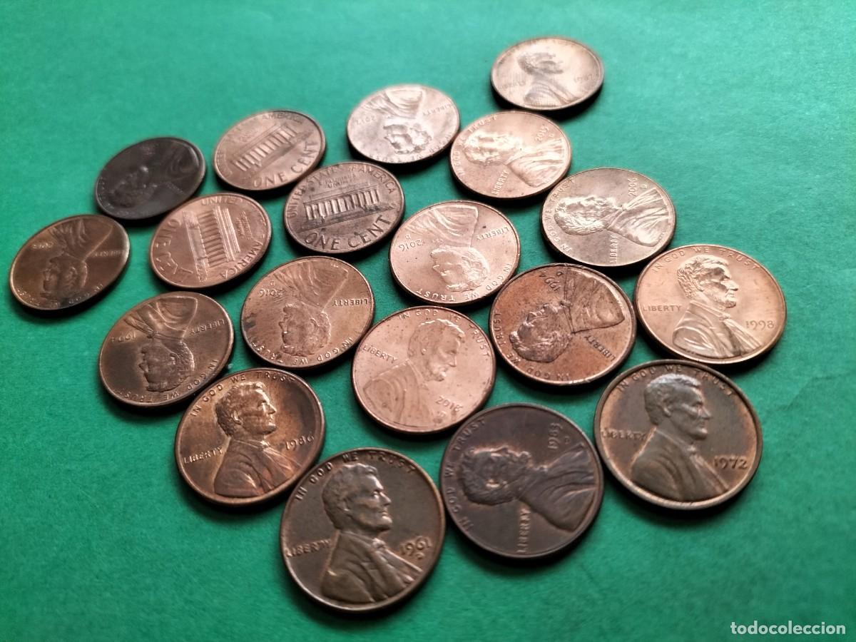 Monnaies anciennes d'Am&eacute;rique: (E.UNIDOS) LOTE DE MONEDAS