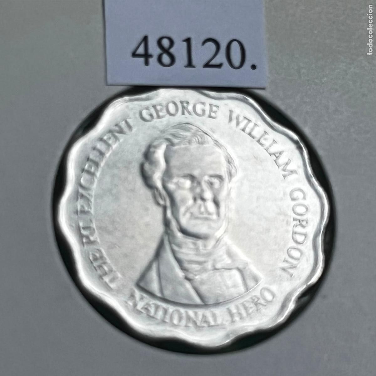 Monedas antiguas de Am&eacute;rica: Jamaica 10 d&oacute;lares 1999