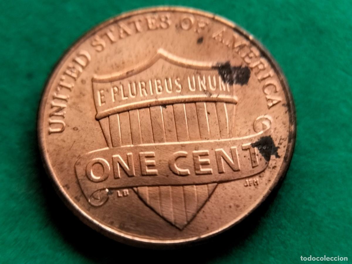 Monedas antiguas de Am&eacute;rica: (E.UNIDOS-ERROR)(2013) ONE CENT EXCESO DE METAL EN ESCUDO - Foto 6
