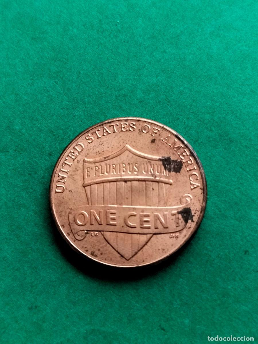 Monedas antiguas de Am&eacute;rica: (E.UNIDOS-ERROR)(2013) ONE CENT EXCESO DE METAL EN ESCUDO - Foto 8