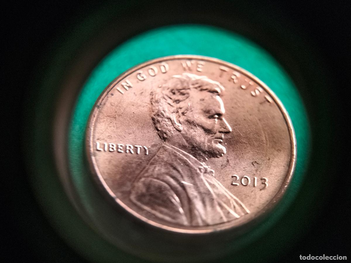 Monedas antiguas de Am&eacute;rica: (E.UNIDOS-ERROR)(2013) ONE CENT EXCESO DE METAL EN ESCUDO - Foto 11