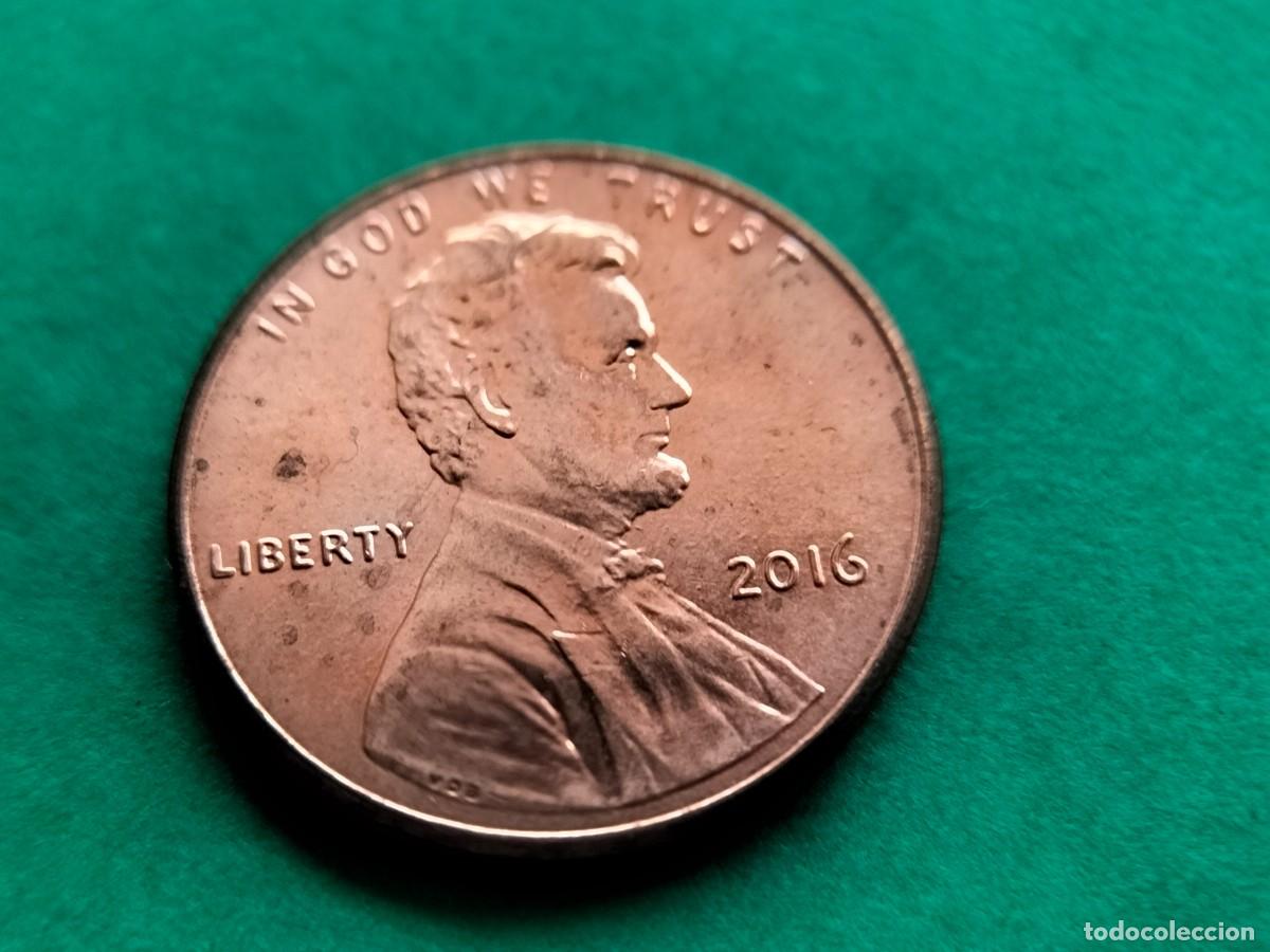 Monedas antiguas de Am&eacute;rica: (E.UNIDOS-ERROR)(2016) ONE CENT EXCESO DE METAL EN ESCUDO - Foto 7