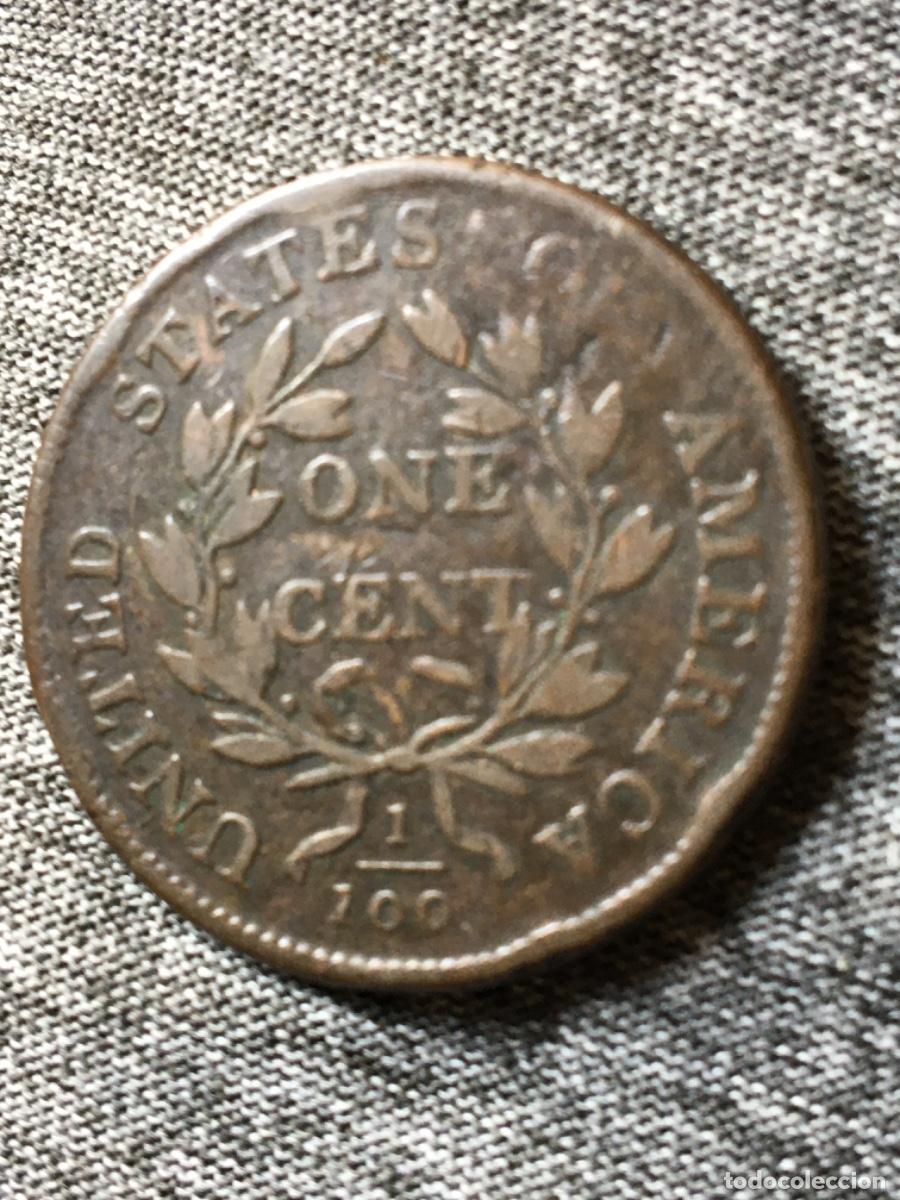 Monedas antiguas de Am&eacute;rica: One cent 1803 escaso USA - Foto 3