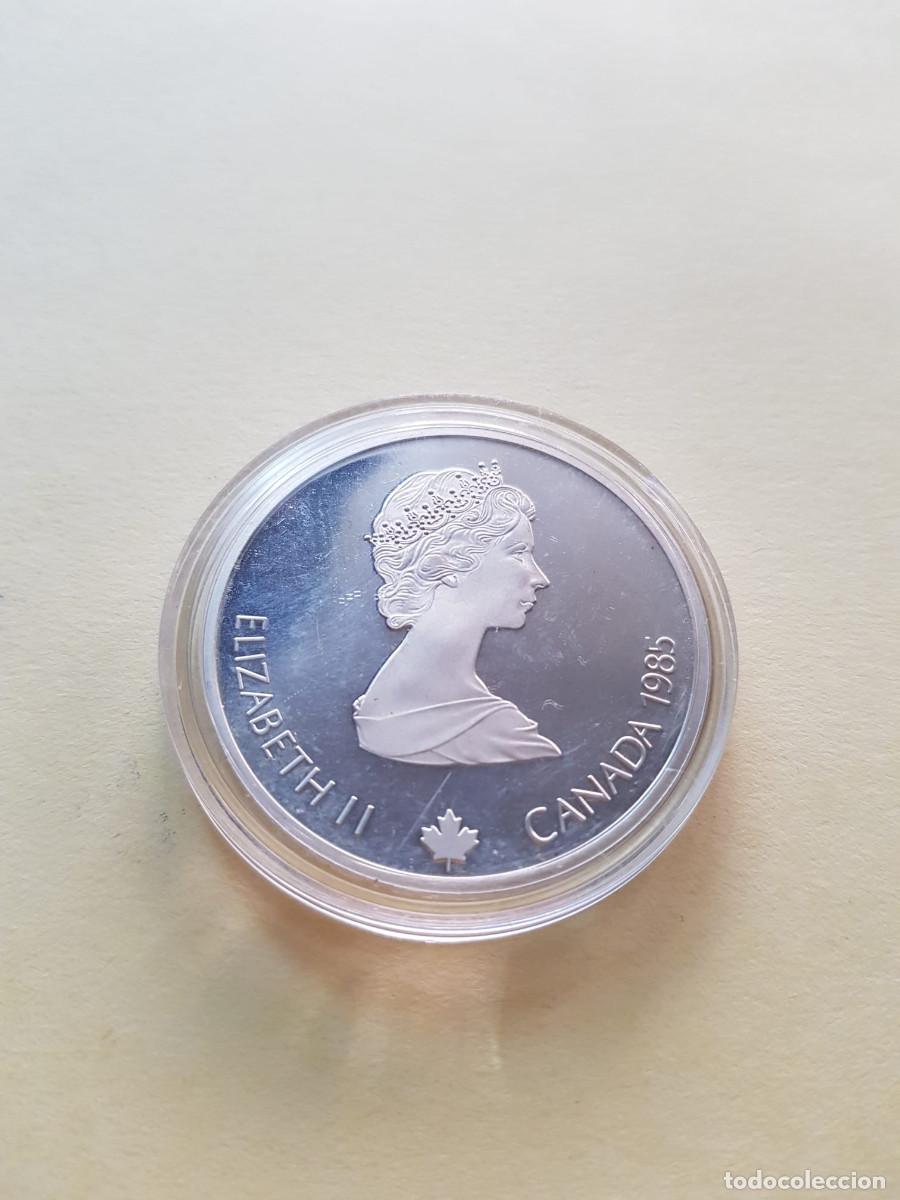 Monedas antiguas de Am&eacute;rica: CANADA- 20 DOLARES-1985- 1 ONZA PLATA 0,999
