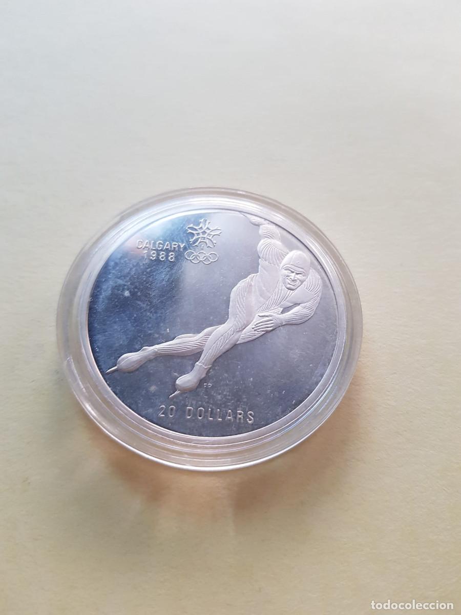 Old Coins of America: CANADA- 20 DOLARES-1985- 1 ONZA PLATA 0,999
