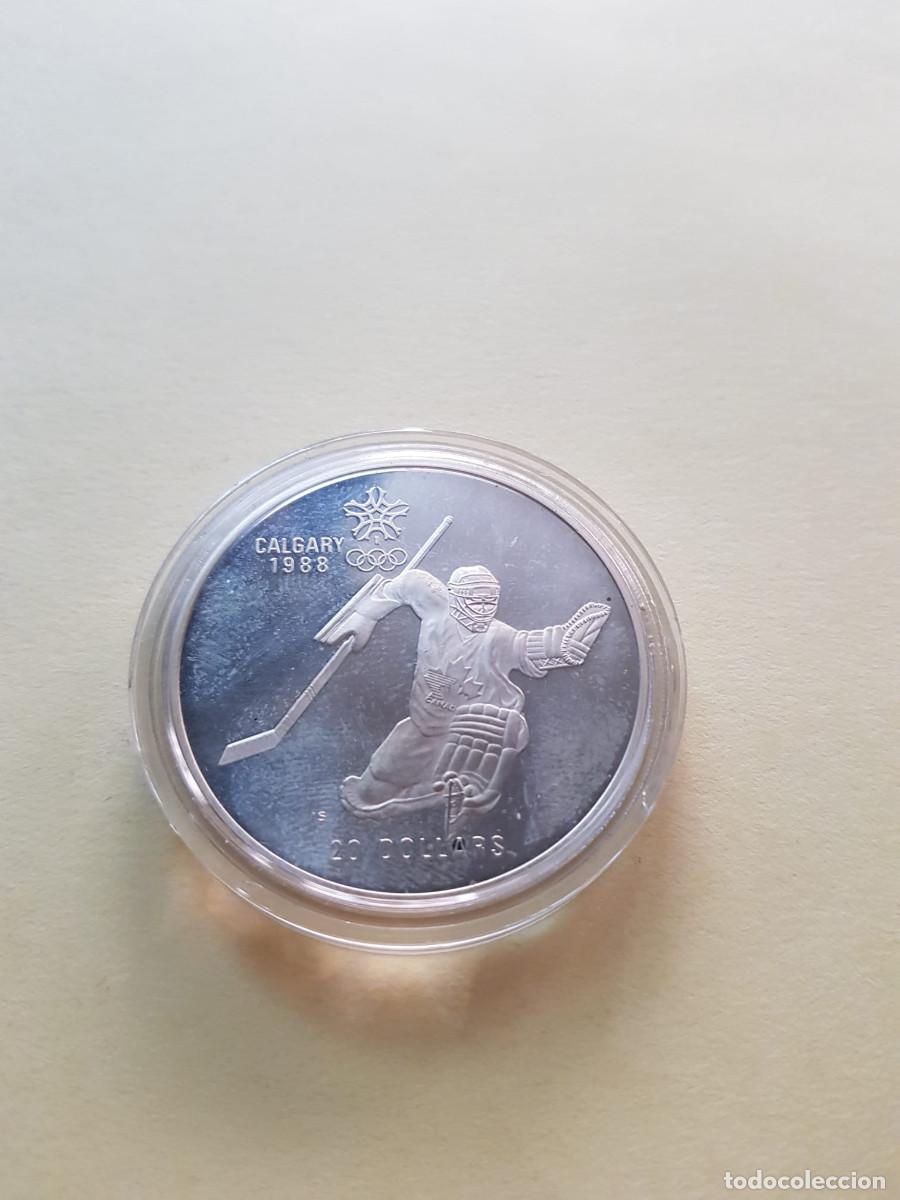 Old Coins of America: CANADA- 20 DOLARES-1986- 1 ONZA PLATA 0,999