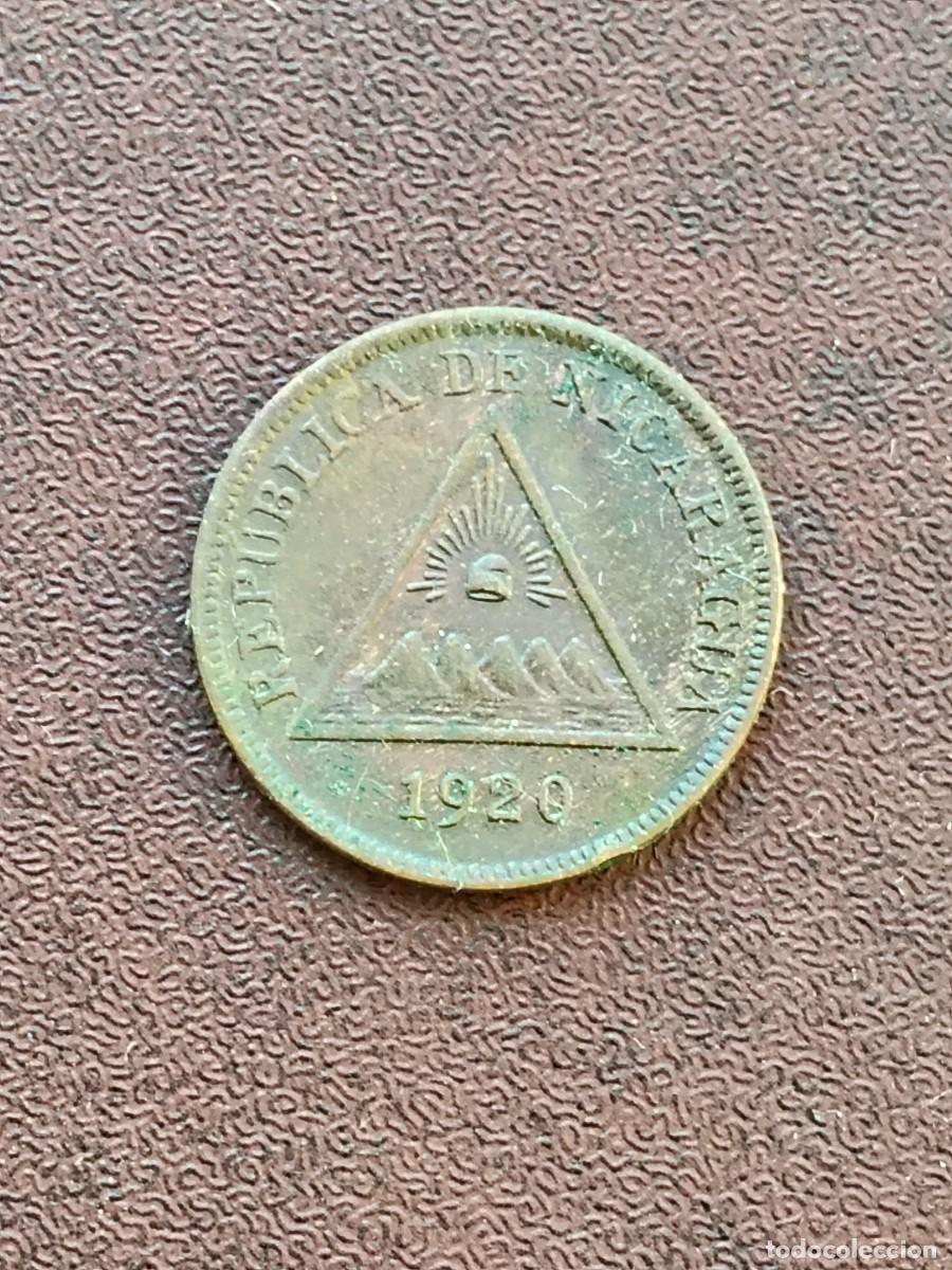Monedas antiguas de Am&eacute;rica: MONEDA DE UN CENTAVO DE NICARAGUA DEL A&Ntilde;O 1920 CORDOBA.