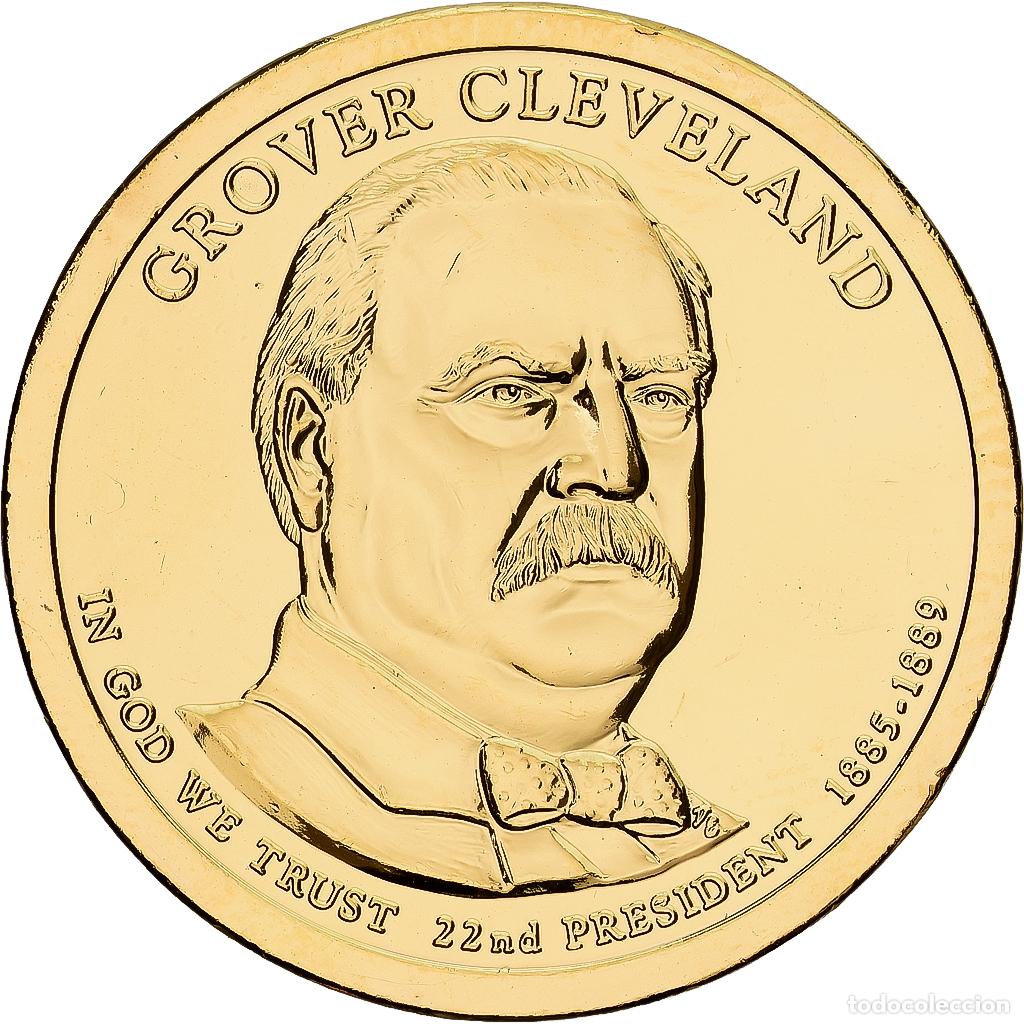 Monedas antiguas de Am&eacute;rica: [#1214203] Estados Unidos, 1 Dollar, Grover Cleveland, 2015, U.S. Mint, Cobre - lat&oacute;n, FDC