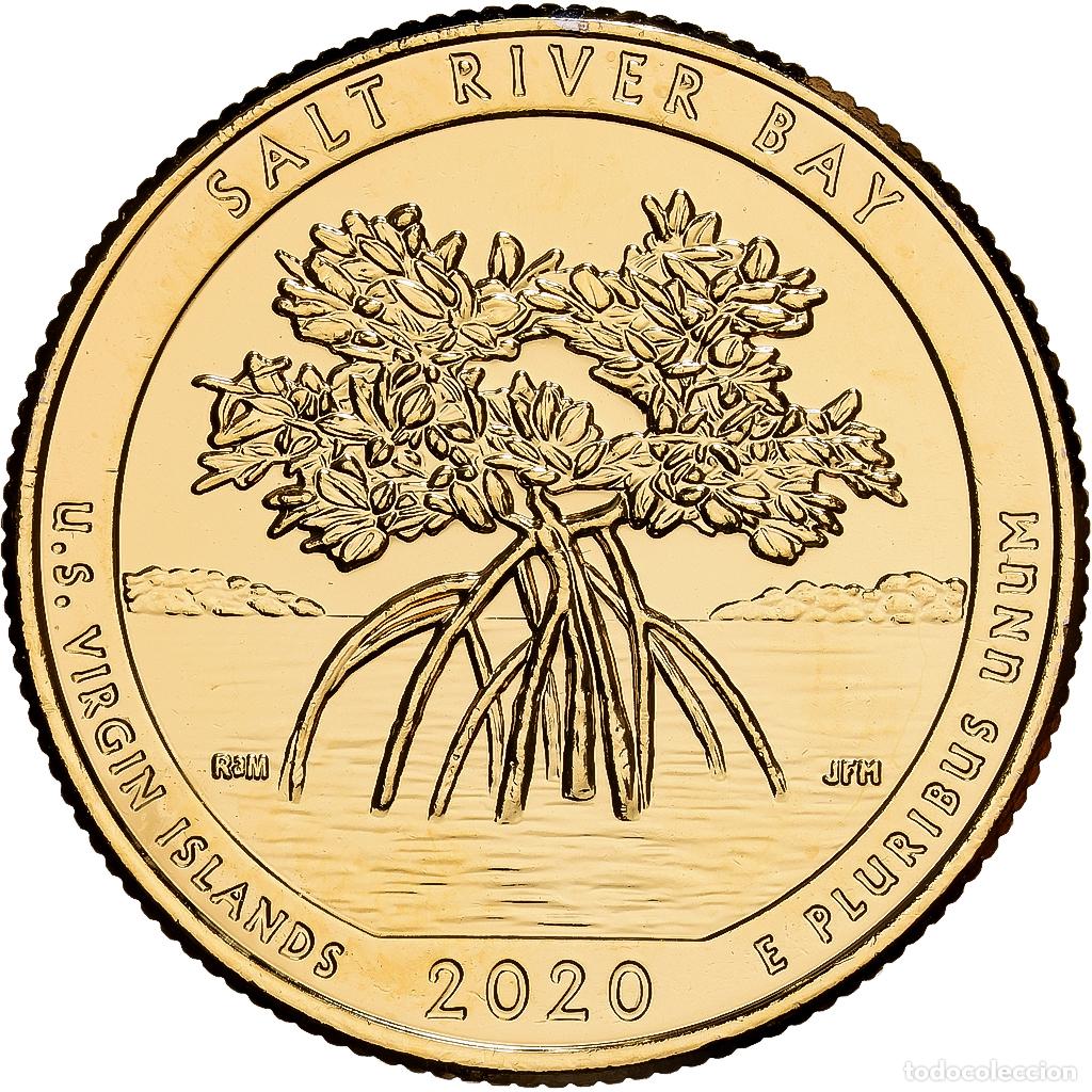 Monedas antiguas de Am&eacute;rica: [#1214222] Estados Unidos, Quarter, Quarter Dollar, 2020, Denver, Salt river bay - Virgin